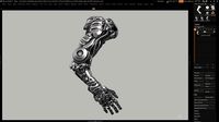 robot hand a01 3d print model | 3D