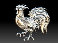 Rooster Relief - Galo | 3D