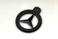 Mercedes keychain | 3D