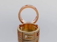 Gucci GG ring 3D print model | 3D
