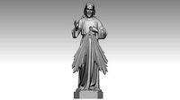 Jesus Christ - Divine Mercy 3d print model | 3D