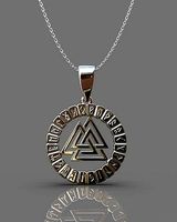 Viking pendant | 3D
