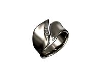 Custom Elegant ring - 1056 | 3D