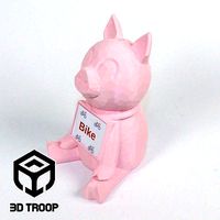 PINKY PIGGY BANK | 3D