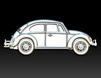 Beetle - Fusca - Relief | 3D