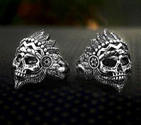 Indian skull ring | 3D