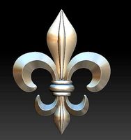 Lis Flower - Fleur de Lis | 3D
