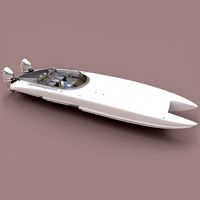 mystic powerboat c3800 white