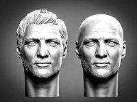 Pedro Pascal from the Mandalorian | 3D