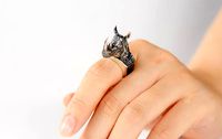 Rhinoceros Ring 3D print ready | 3D
