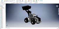 Hidromek 640 Wheel Loader and HMK 640 WL | 3D
