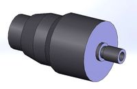 Inflatables adapter to standard Schrader valve | 3D