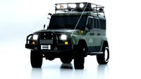 uaz hunter rigged