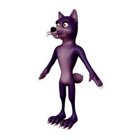 wolf cartoon