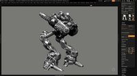 robot battle a01 3d print model | 3D