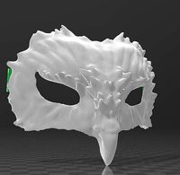 Owl Masquerade Mask | 3D