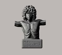 jim morrison - bust 3d printing | 3D