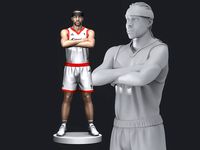 Allen Iverson 3D Printable | 3D