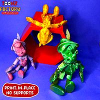 PRINT-IN-PLACE PINOCCHIO ARTICULATED | 3D