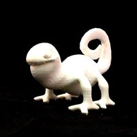 Cute Chameleon | 3D