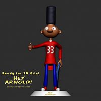 Hey Arnold - Fan Art - Gerald | 3D