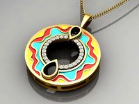 My Exclusive Pendant  3D 0046 printable model | 3D