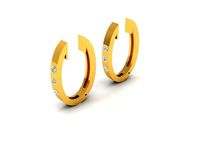 Women Earring 3dm stl fbx obj Render Details | 3D