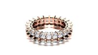 Women Beautiful Eternity Band Engagement Wedding | 3D
