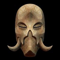 Skyrim Dragon Pries Konahrik Mask STL | 3D