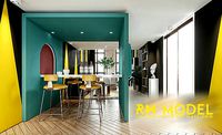 MAX-I-22-06-0353 Contemporary business office interior design