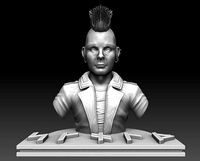 Tim Skold 3D print model | 3D