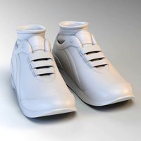 cartoon running shoes