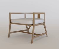modern armchair