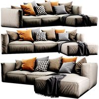 poliform shangai chaise lounge