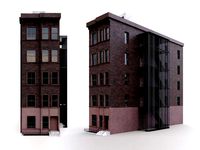 nyc building - pbr low-poly