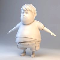cartoon teenage fat boy
