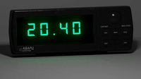 0ld digital clock ussr