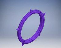 copper violet ring