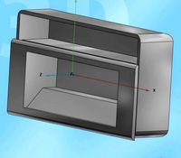 narrow locking handle