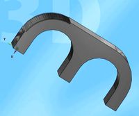 door bracket handle