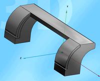 tilt shape door knob