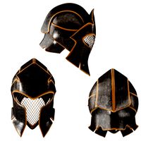 fantasy helmet - lowpoly