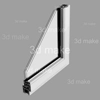 3d window model