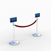 retractable barrier