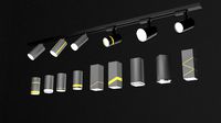 set of track lights