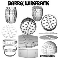 Barrel 3D Model