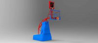 basketball frame and table
