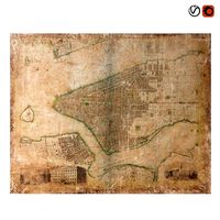 restoration hardware grand canvas library map-new york