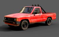 toyota hilux 1983-1988 pickup game ready