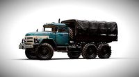 pbr truck carry-all transport vehicle military vehicles car